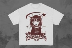 Anime Gothic T-shirt Design Bundle Product Image 14