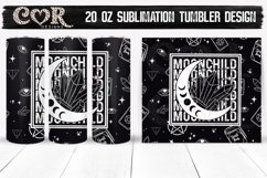 Moon Child - Sublimation Tumbler Design Product Image 1
