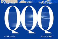 Moonni Zehher - Bold Tall Serif Product Image 13