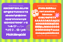Morablu Groovy Display Font Product Image 14