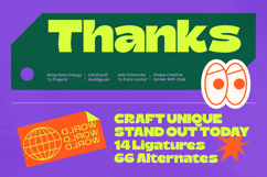 Morablu Groovy Display Font Product Image 15