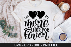 More amor por favor - Couple SVG Design Product Image 1