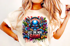 Just One More Game, Game Controller PNG, Gamer PNG, Gaming Product Image 1