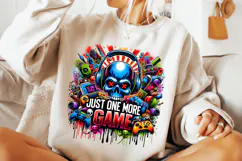 Just One More Game, Game Controller PNG, Gamer PNG, Gaming Product Image 2