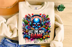 Just One More Game, Game Controller PNG, Gamer PNG, Gaming Product Image 3