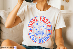 Pasta Trendy Hand Drawn PNG Sublimation Product Image 1