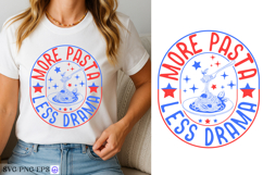 Pasta Trendy Hand Drawn PNG Sublimation Product Image 4