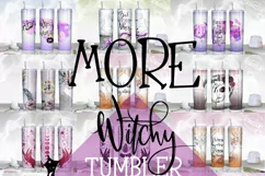 Fueled by crystals and coffee tumbler design, witch tumbler Product Image 3