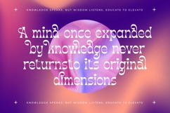 Morgai Retan - Display Psychedelic Font Product Image 3