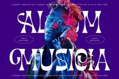 Morgai Retan - Display Psychedelic Font Product Image 5