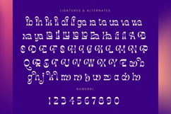 Morgai Retan - Display Psychedelic Font Product Image 18