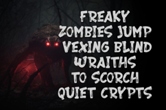 Moris a Grunge Display Font Product Image 3