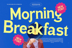 Morning Breakfast - Display Serif Font Product Image 1