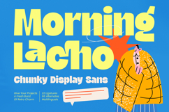 Morning Lacho - Chunky Display Sans Product Image 1