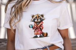 Morning Mood Animal And Coffee Clipart Product Image 2