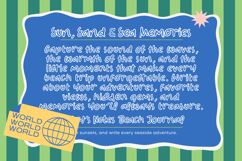 Morning Tropical - Playful Bubble Font Product Image 8