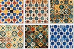 Moroccan Tile Digital Paper Bundle Product Image 2