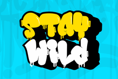 Morp Caps - Chubby Layered Graffiti Font Product Image 2