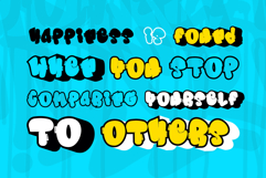 Morp Caps | Chubby 3D Layered Graffiti Webfont for Bold Idea Product Image 2