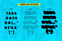 Morp Caps - Chubby Layered Graffiti Font Product Image 8