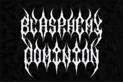 Morvyth | Black Metal Font Product Image 4