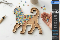 Mosaic Base Laser Cut | DIY Craft Kit Supplies | Mosaic Art Product Image 1