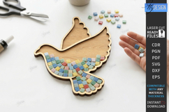 Mosaic Base Laser Cut | DIY Craft Kit Supplies | Mosaic Art Product Image 1