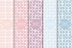 Delicate seamless curly patterns Product Image 1