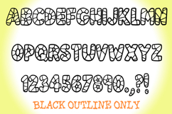 Mosaic Glass Lettering ABC Font Type Cartoon OTF Product Image 2