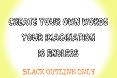 Mosaic Glass Lettering ABC Font Type Cartoon OTF Product Image 3