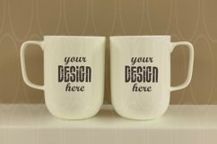 Two mugs Mockup Kitchen tools Mock-up photography Coffee cup Product Image 1