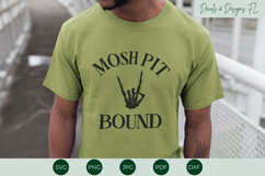 Mosh Pit Bound | Rock Concerts | Metal Music | Rock Skeleton Product Image 1