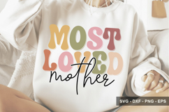 Most Loved Mother - Mother's Day Design Product Image 1
