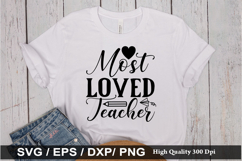Teacher SVG Design - Teacher T-shirt Design Product Image 5