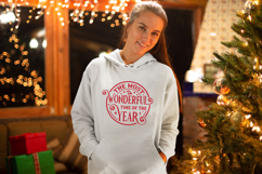The Most Wonderful Time of the Year SVG Ornament Product Image 4