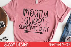 Mostly sweet sometimes sassy SVG Product Image 1