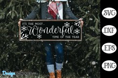 It's The Most Wonderful Time Of The Year SVG | Christmas SVG Product Image 1