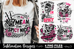 Sarcastic Valentine PNG Funny Sublimation 4 Designs Product Image 6