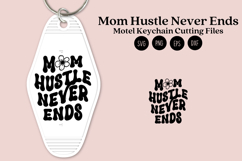 Motel keychain SVG design for mom and daughter, featuring a trendy retro key tag style for creating matching keychains using Cricut or Silhouette, suitable for craft projects and creative use.