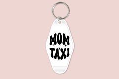 Motel keychain SVG design for mom and daughter, featuring a trendy retro key tag style for creating matching keychains using Cricut or Silhouette, suitable for craft projects and creative use.