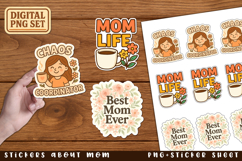 Funny animal stickers bundle, Halloween stickers, Sarcasm Product Image 20