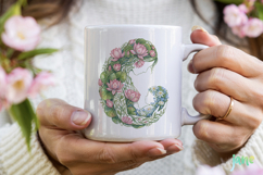 Mother &amp; Child Flowers PNG Sublimation Product Image 7