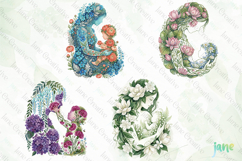 Mother &amp; Child Flowers PNG Sublimation Product Image 2