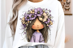 Mother's Day Enchanted Floral Crown Girl Product Image 2