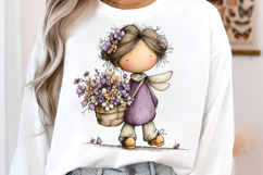 Mother's Day Flower Basket Angel Product Image 2