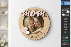 Mother's Day Mini Photo Frame Laser Cut | Picture Frames SVG Product Image 1