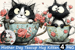Mother's Day Teacup Hug Kitten Product Image 1