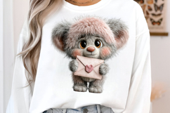 Mother's Day Whimsical Teddy Bear Letter Product Image 2