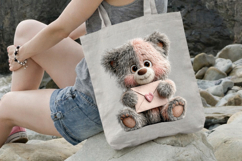 Mother's Day Whimsical Teddy Bear Letter Product Image 3