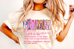Preppy Mama Png, Floral Mama PNG, Mom PNG, Boho Mama PNG Product Image 1